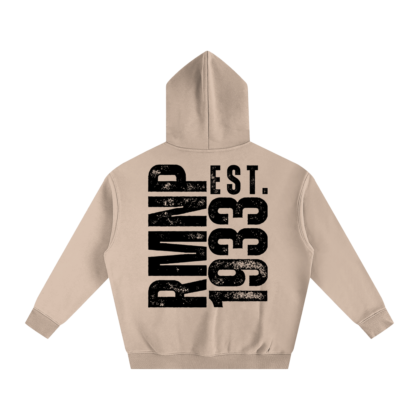 RMNP Stamp, Oversize Fleeced Hoodie