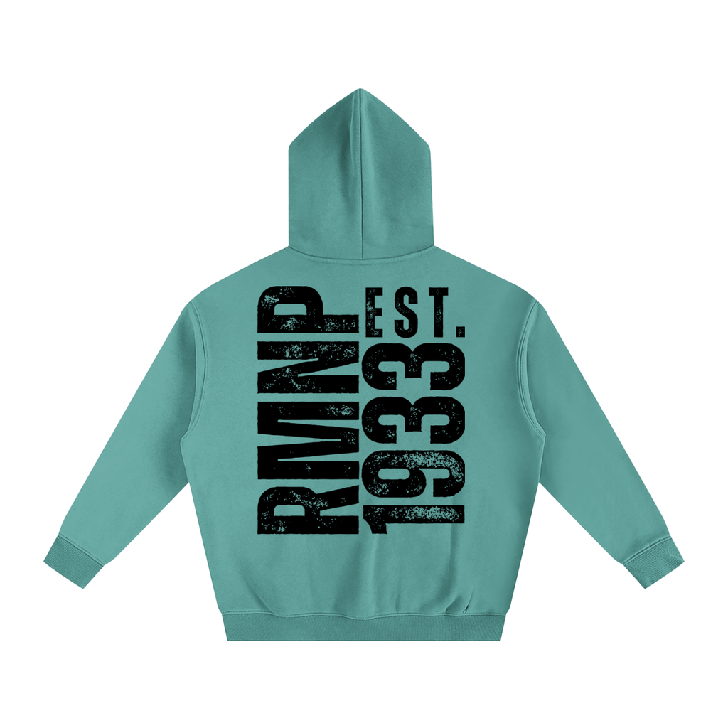 RMNP Stamp, Oversize Fleeced Hoodie