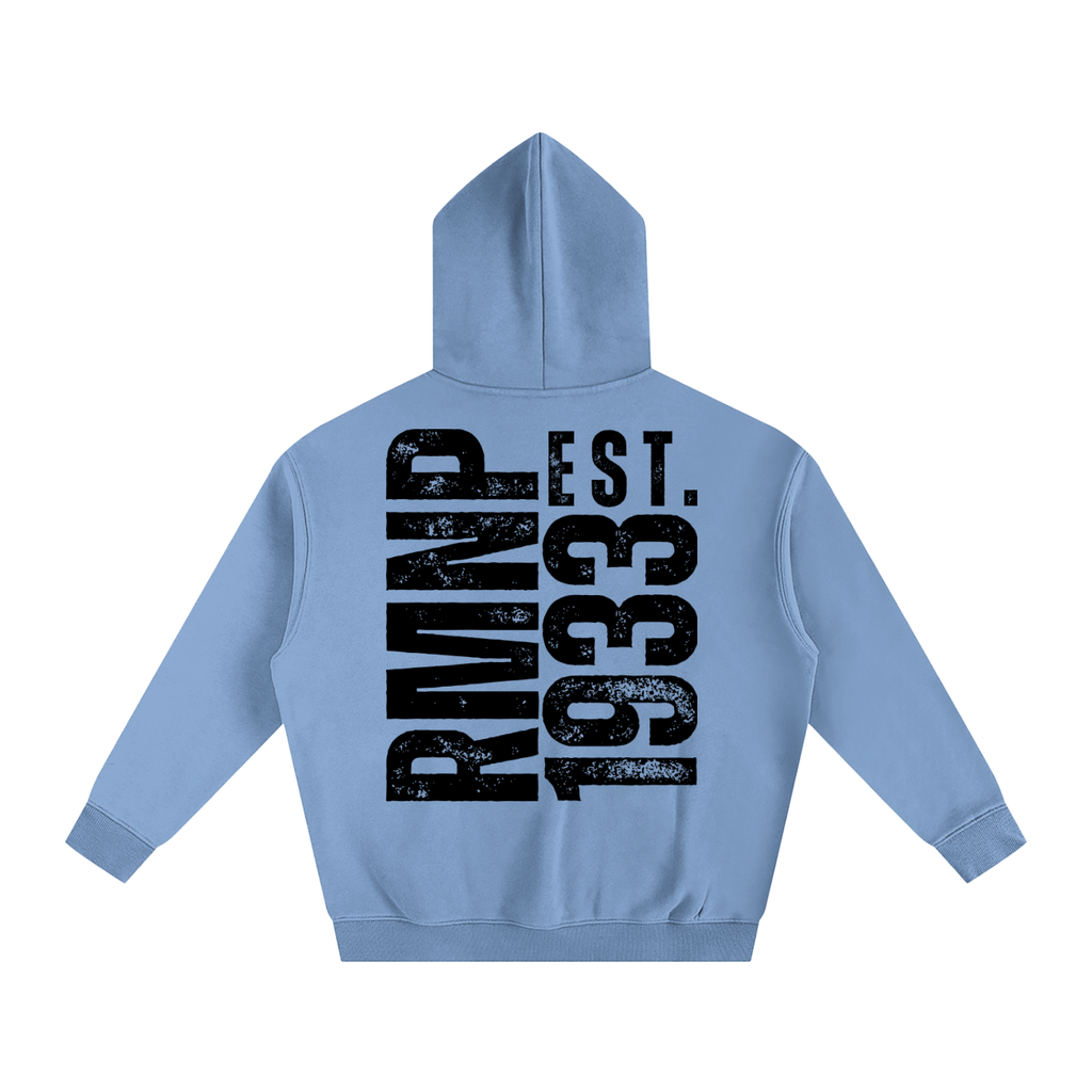 RMNP Stamp, Oversize Fleeced Hoodie