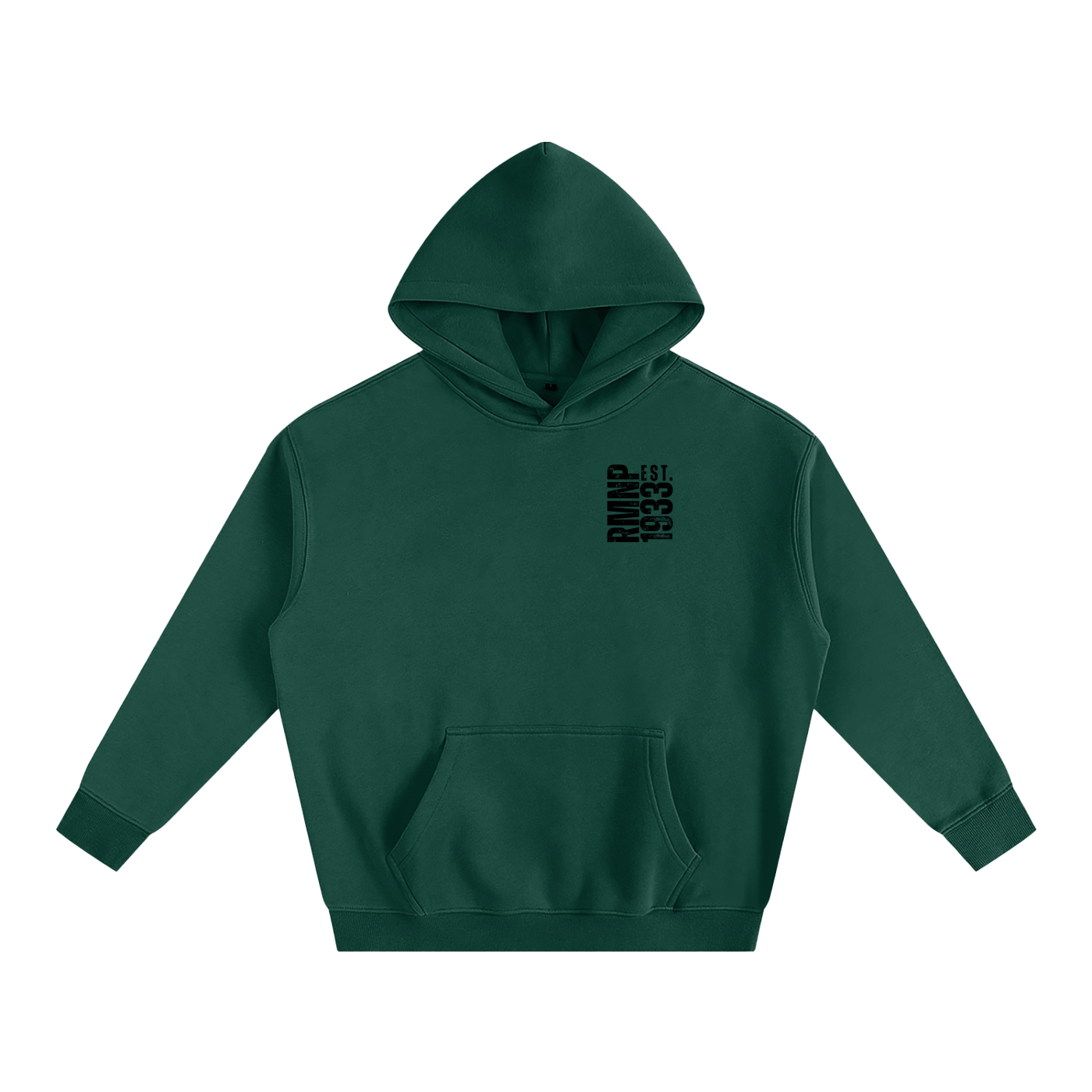 RMNP Stamp, Oversize Fleeced Hoodie
