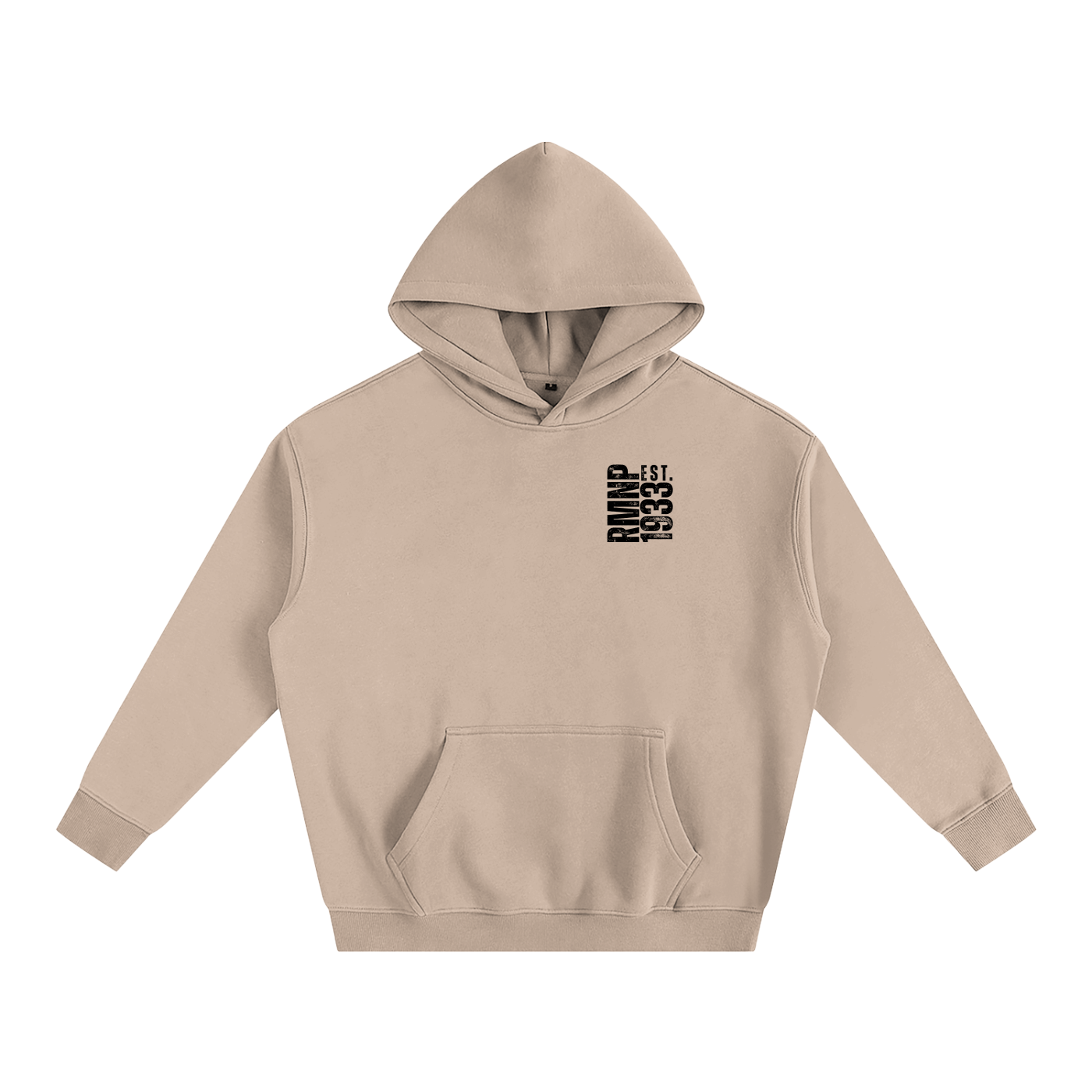 RMNP Stamp, Oversize Fleeced Hoodie