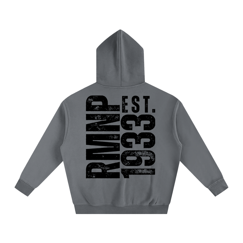 RMNP Stamp, Oversize Fleeced Hoodie