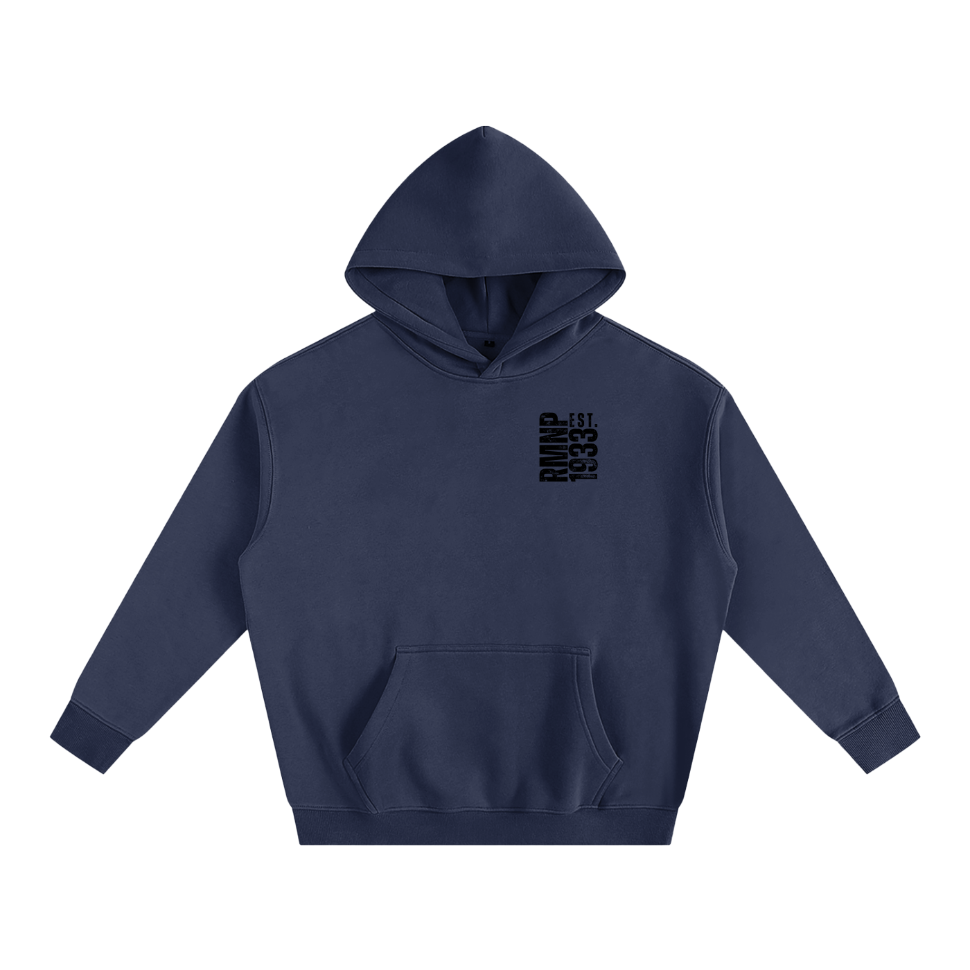 RMNP Stamp, Oversize Fleeced Hoodie