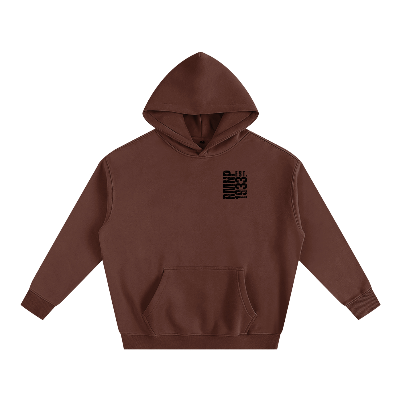 RMNP Stamp, Oversize Fleeced Hoodie