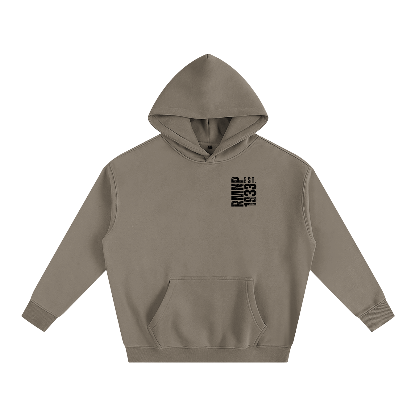 RMNP Stamp, Oversize Fleeced Hoodie